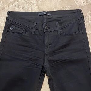 Kancan Black Skinny Distressed Knee Skinny Jeans 7/27